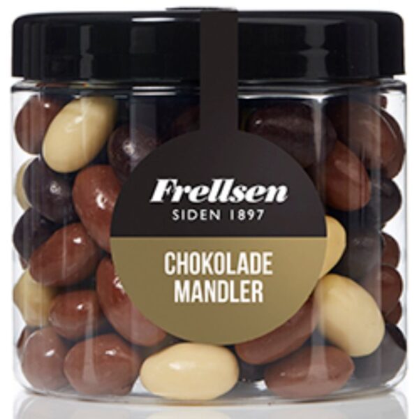 Chokolade Mandler 3 Varianter 450g