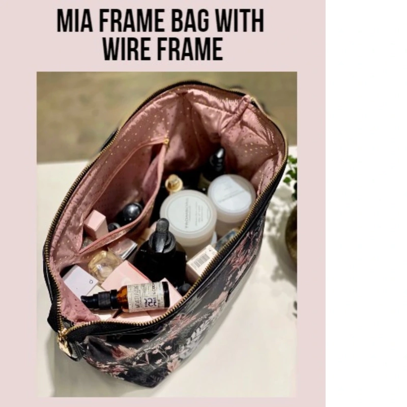 Coming Copenhagen Mia Toiletry Bag Large - Blush Flowerfield - Billede 3