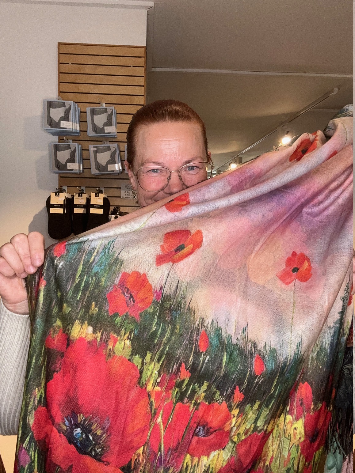 Lækkert Tørklæde / Sjal - Billede 4