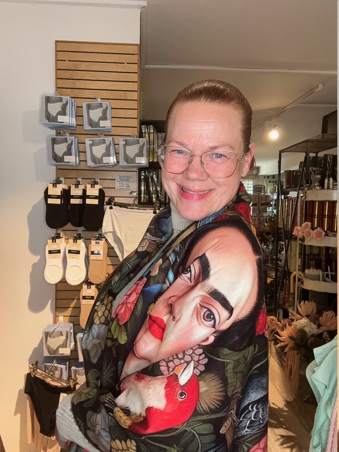 Lækkert Tørklæde / Sjal - Billede 3