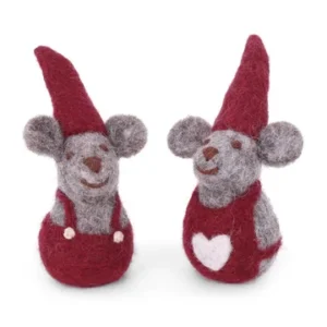 Shrew Mouse Mother & Father - Set of 2