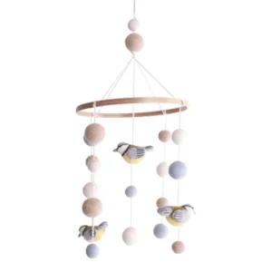 Mobile - Birds - Yellow/Blue