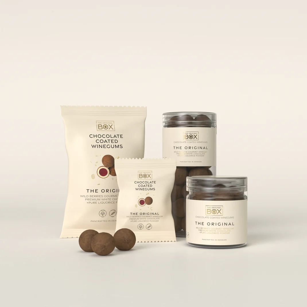 THE ORIGINAL - WILD BERRIES WINEGUM med ren lakrids pulver 70g (10 stk) - Billede 3